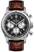 Chronograph Brown Strap 43mm Y287262