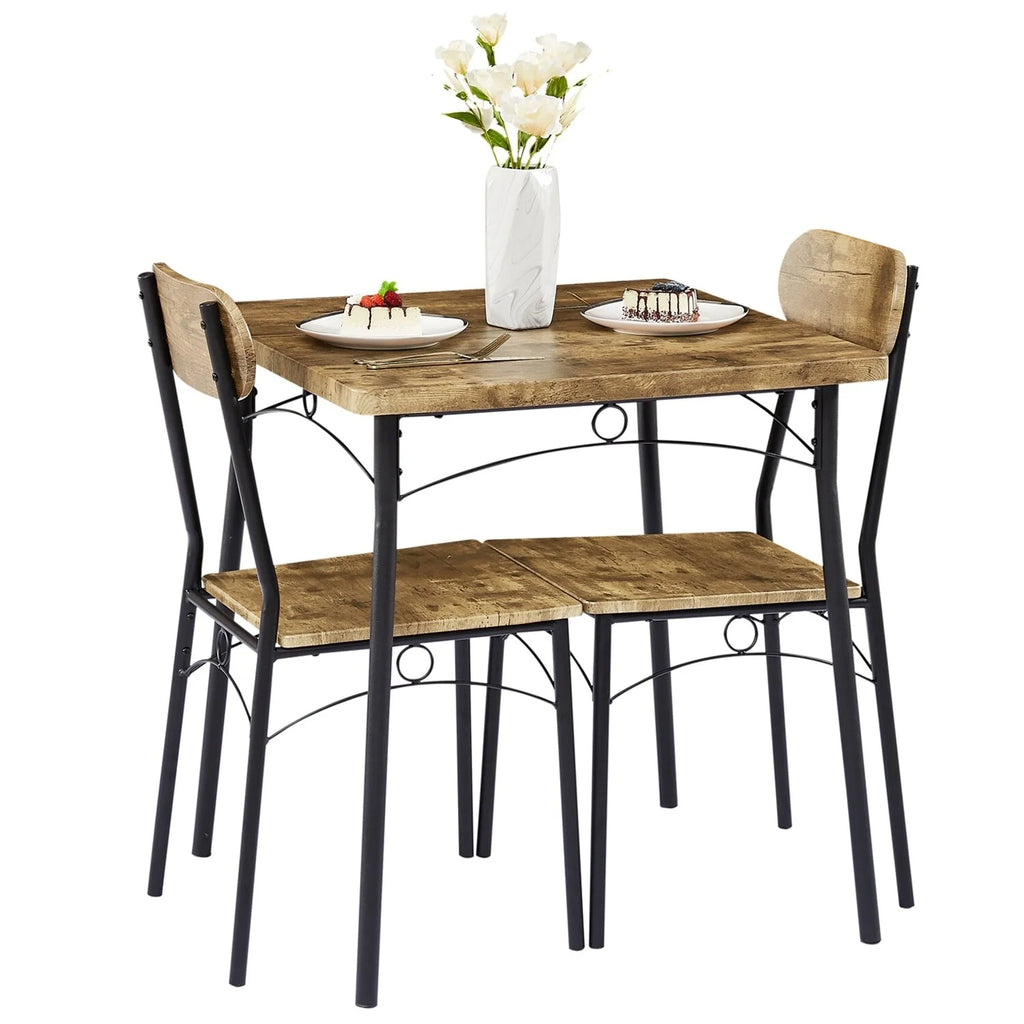 Wood Dining Table and 2 Chairs V224
