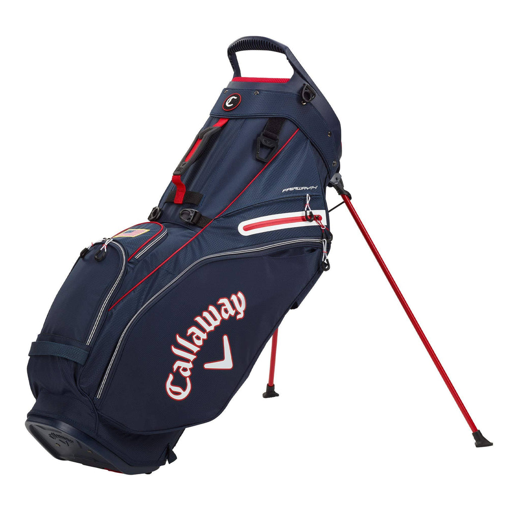 Navy White Stand Bag J44951