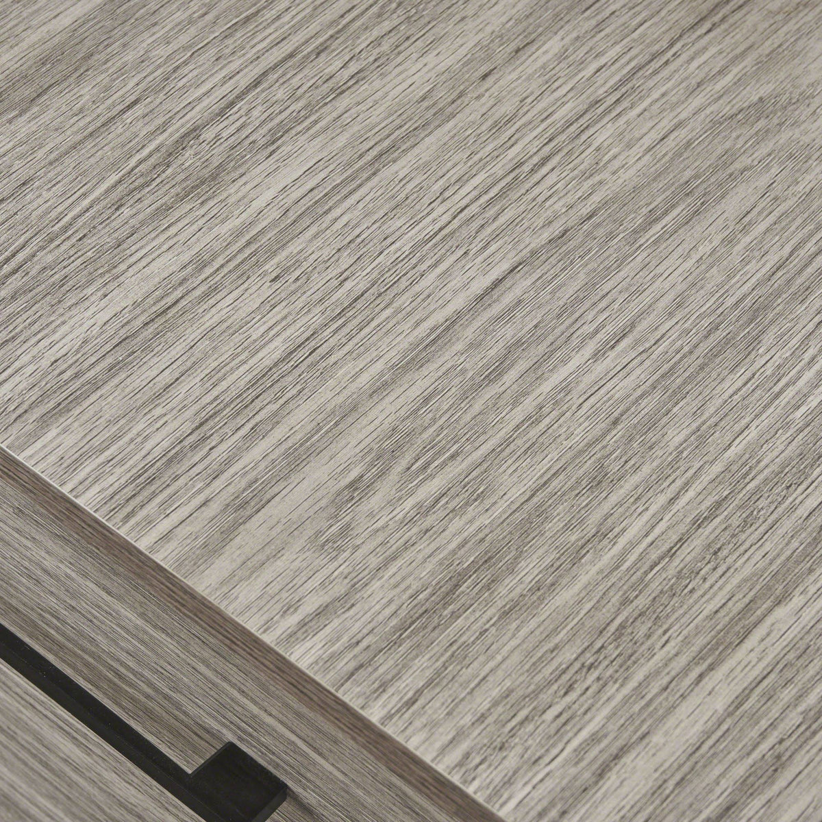 Charcoal Gray and Black Contemporary Rectangular Cabinet Z3222