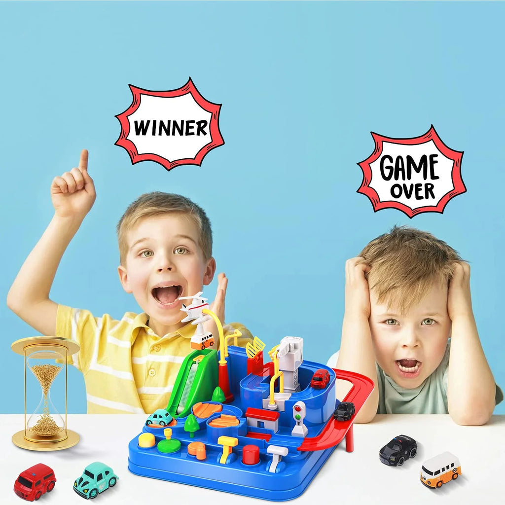 Race Tracks Car Toys STEM Track Adventure Educational Toys for Toddlers 3 4 5 6 7 8 Year Old Boys Girls F6203
