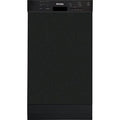 18 in. Built-in Dishwasher with Front Controls, Black U490