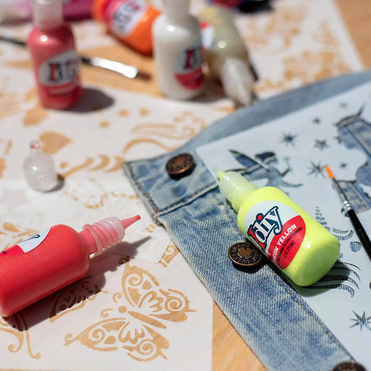 Set of 60 Colors Fabric Paints K898190