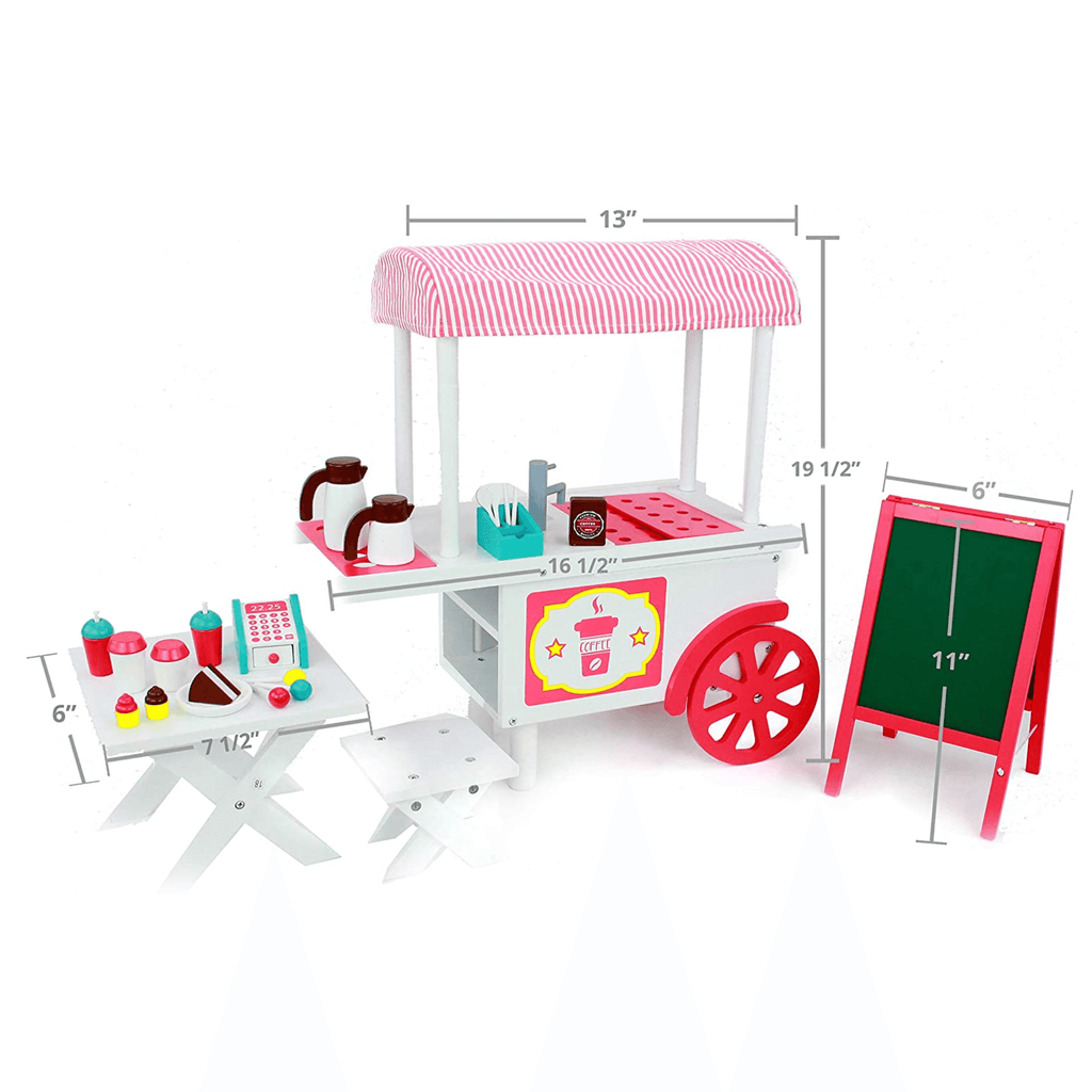 Cafe Cart with Accessories B3709