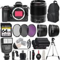 Nikon Z6 II Mirrorless Digital Camera with 35mm f/1.8 S Lens, 64GB Memory Card C479136
