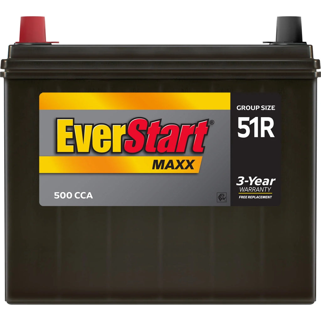 Lead Acid Automotive Battery Group Size 51R 12 Volt 500 CCA I51570
