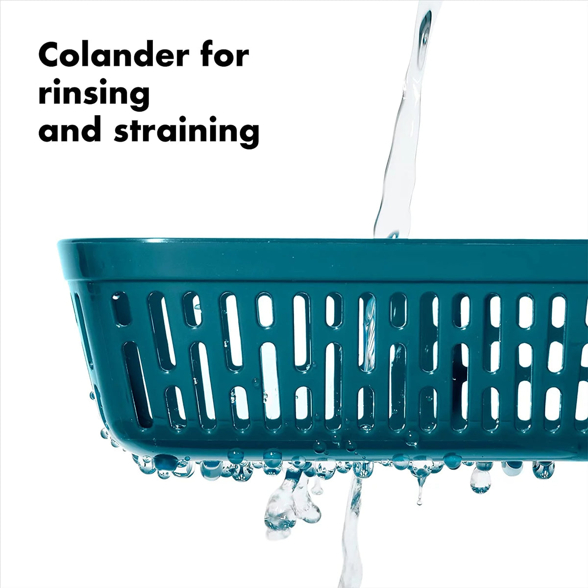 1.9 Cup Leakproof BPA Free Food Storage Container with Colander G41957