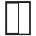 Bronze Vinyl Sliding Window X42158