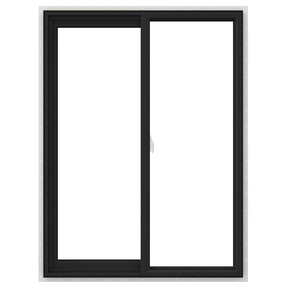 Bronze Vinyl Sliding Window X42158