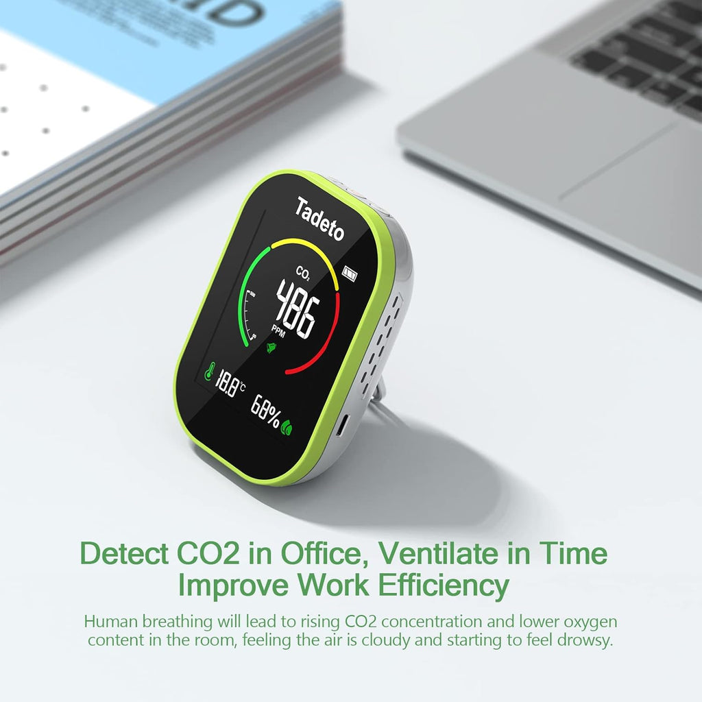 3 in 1 CO2 Monitor with Temperature Humidity G7874