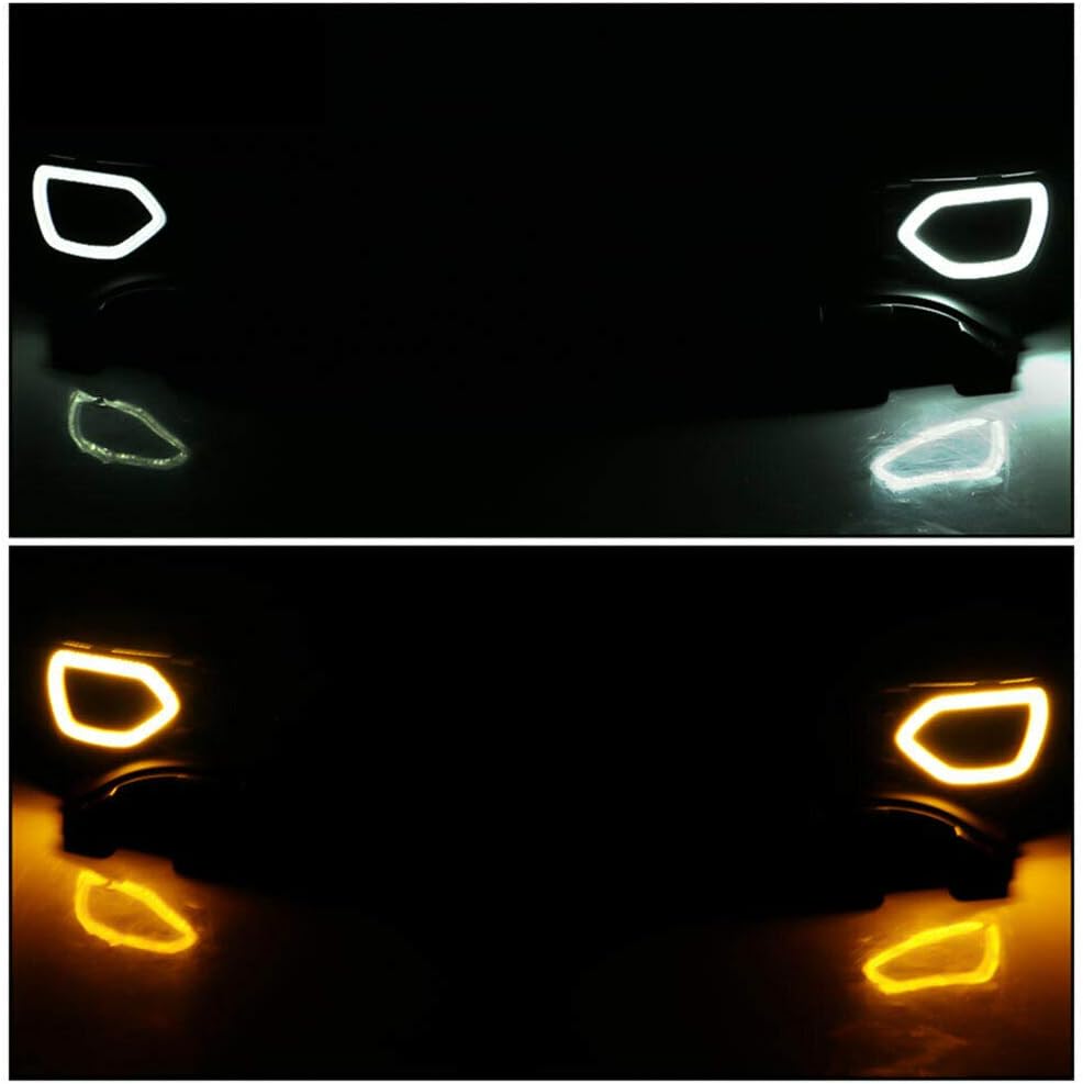 Smoked Grille Light Assembly, Front LED White & Yellow Lights, Pack of 2 K17926