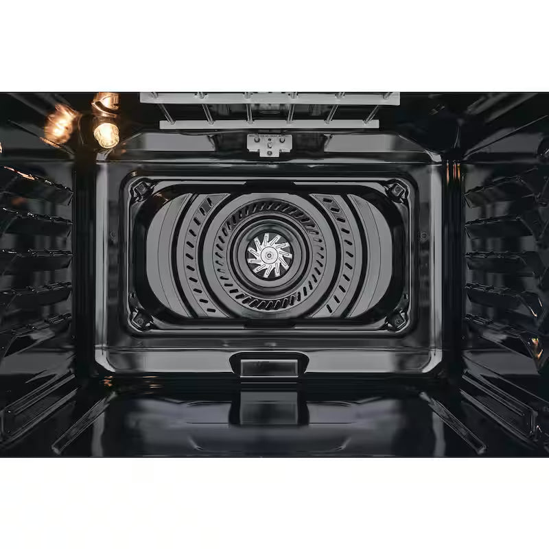 Double Electric Wall Oven with Convection in Black U747206