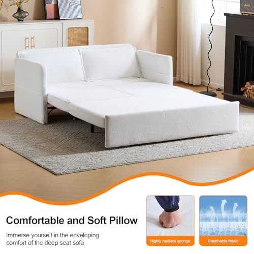 Black Convertible Sofa Bed P4927