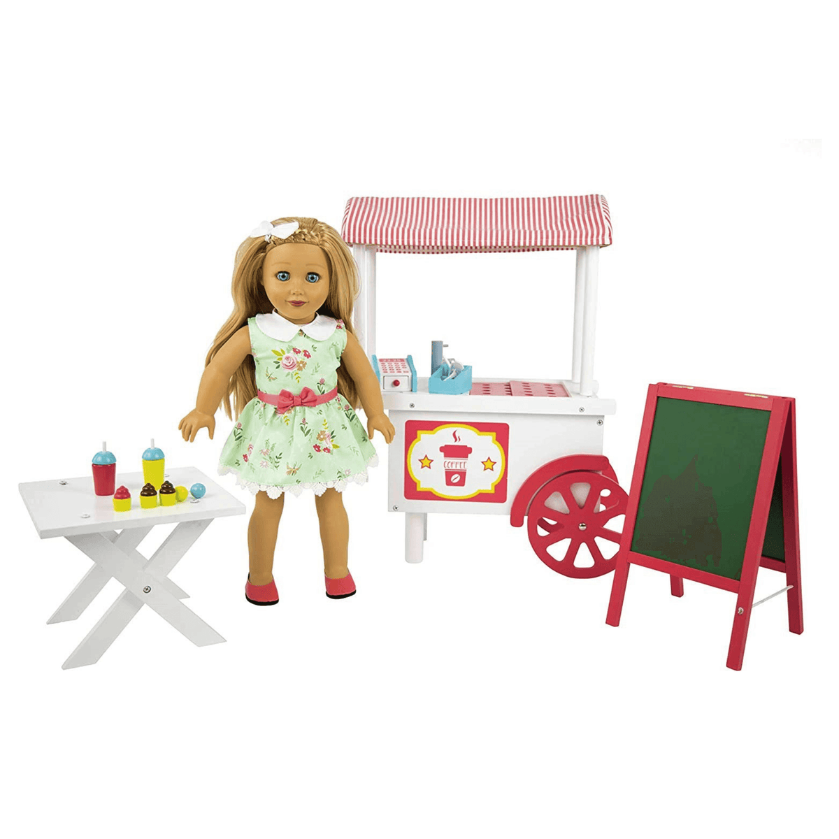 Cafe Cart with Accessories B3709