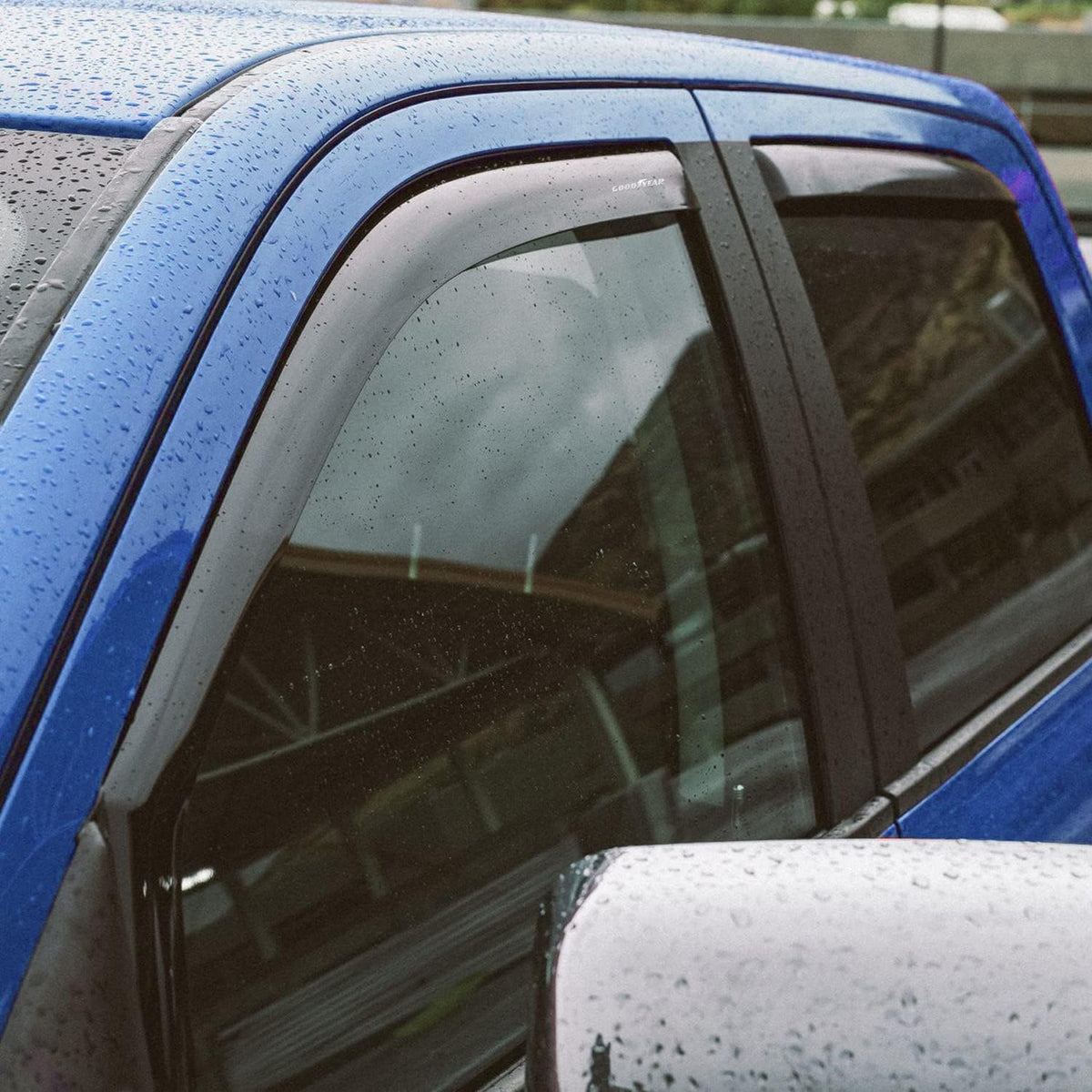 Shatterproof in-Channel Window Deflectors for Trucks, 4 pcs Z6485