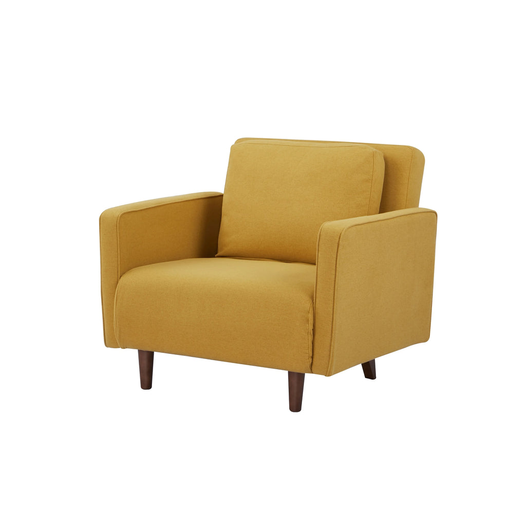 Yellow Sleeper Arm Chair Set of 2 J568501