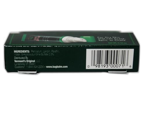 Bag Balm Skin Moisturizer Gift Box 0.33oz 4 Pack Lip Balm Tubes V509099