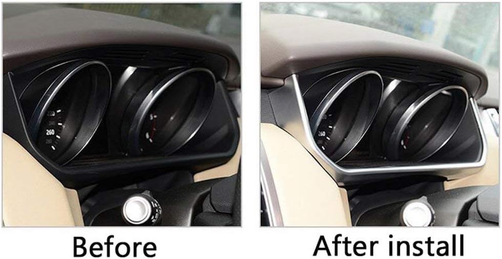 ABS Chrome Plastic Car Dashboard Decoration Frame Trim Cover D657683