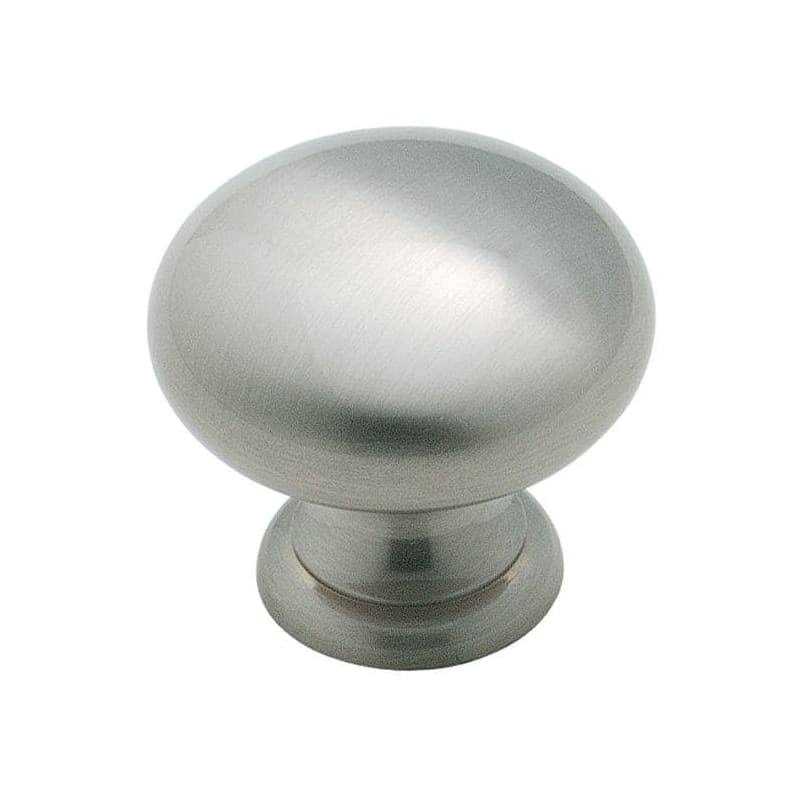 Satin Nickel Mushroom Cabinet Knob A977