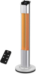 1500W Electric Infrared Standing Heater with Remote Control M449