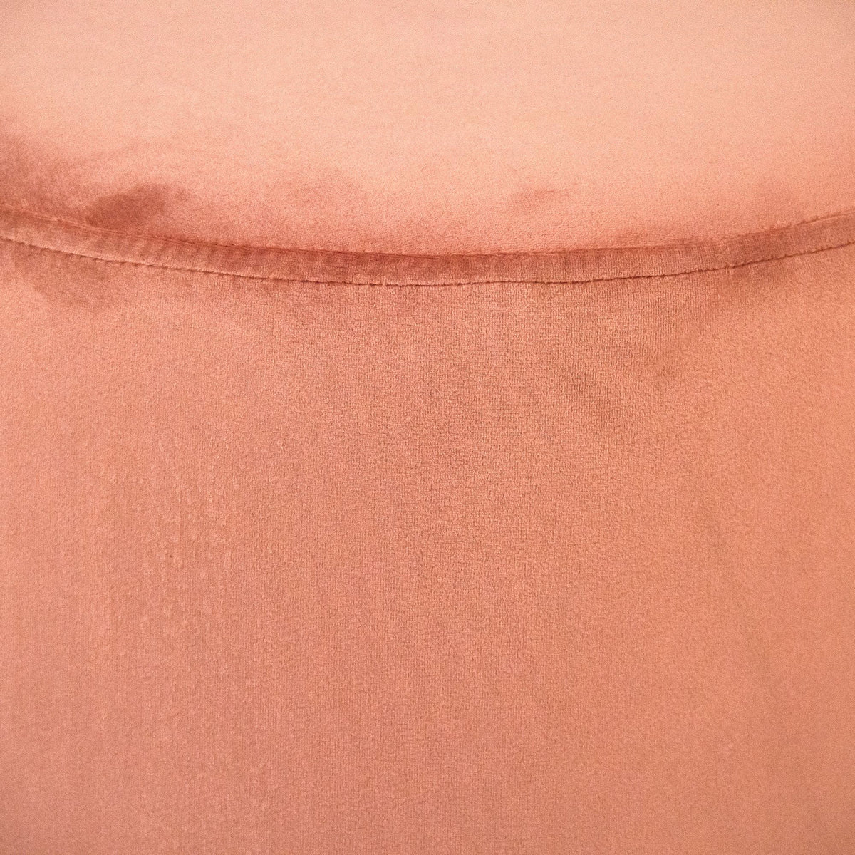 Mauve Pink Velvet Vanity Stool B11262
