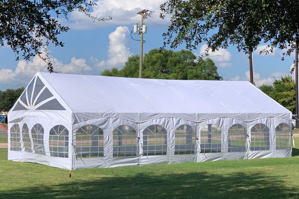 40'x20' PE Marquee Tent Gazebo with Storage Bags Z84910