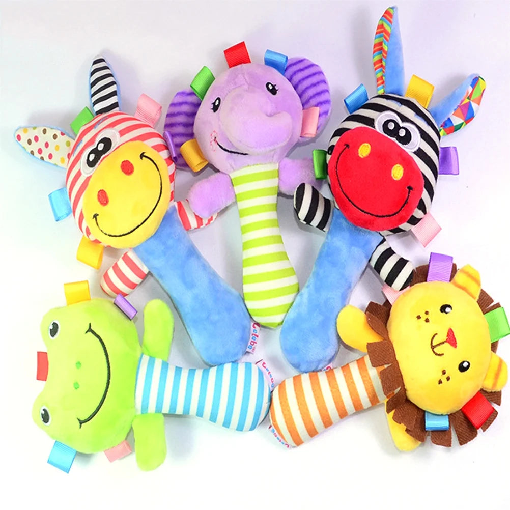 Giraffe Plush Rattle Toy for Infant U588