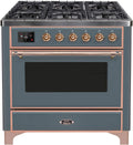 36 Dual Fuel Natural Gas Range H402