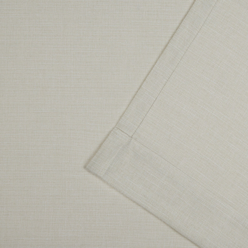 Faux Linen Slub Textured Hidden Tab Rod Pocket Light Filtering Curtain Panel Pair 54"x96" C761
