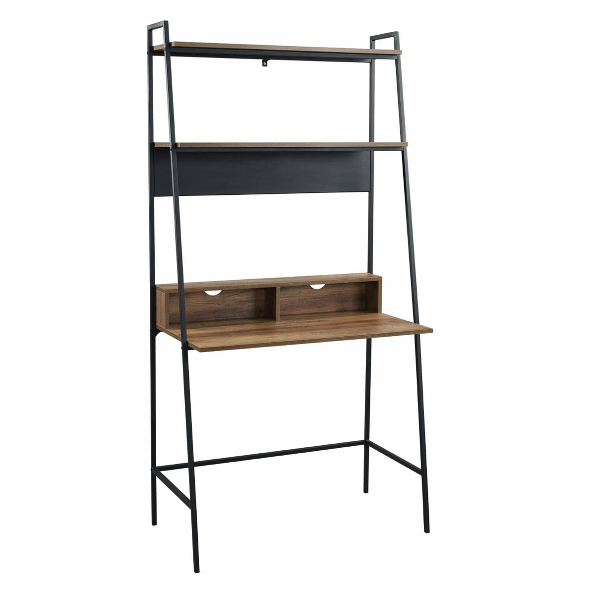 Metal and Wood Ladder Desk E3079