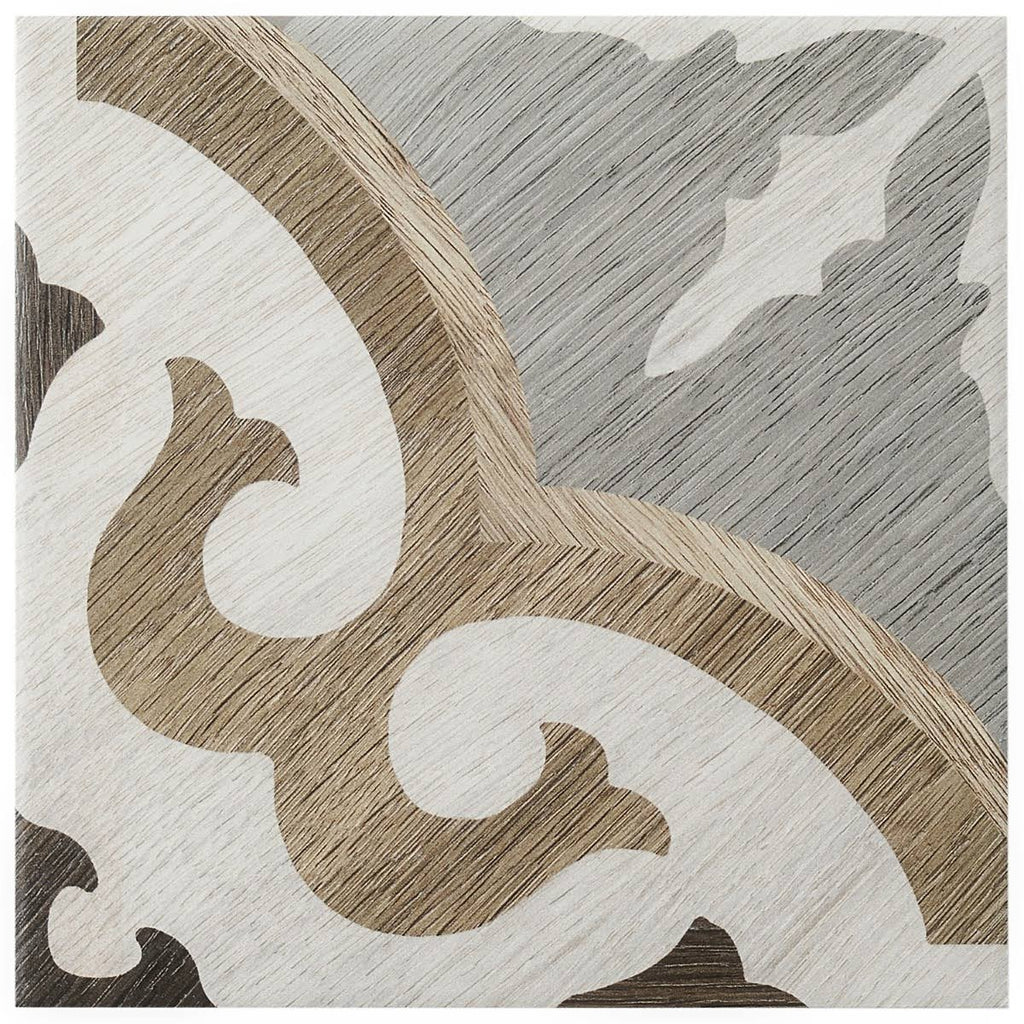 8 in. x 8 in. Matte Porcelain Floor and Wall Tile F8114