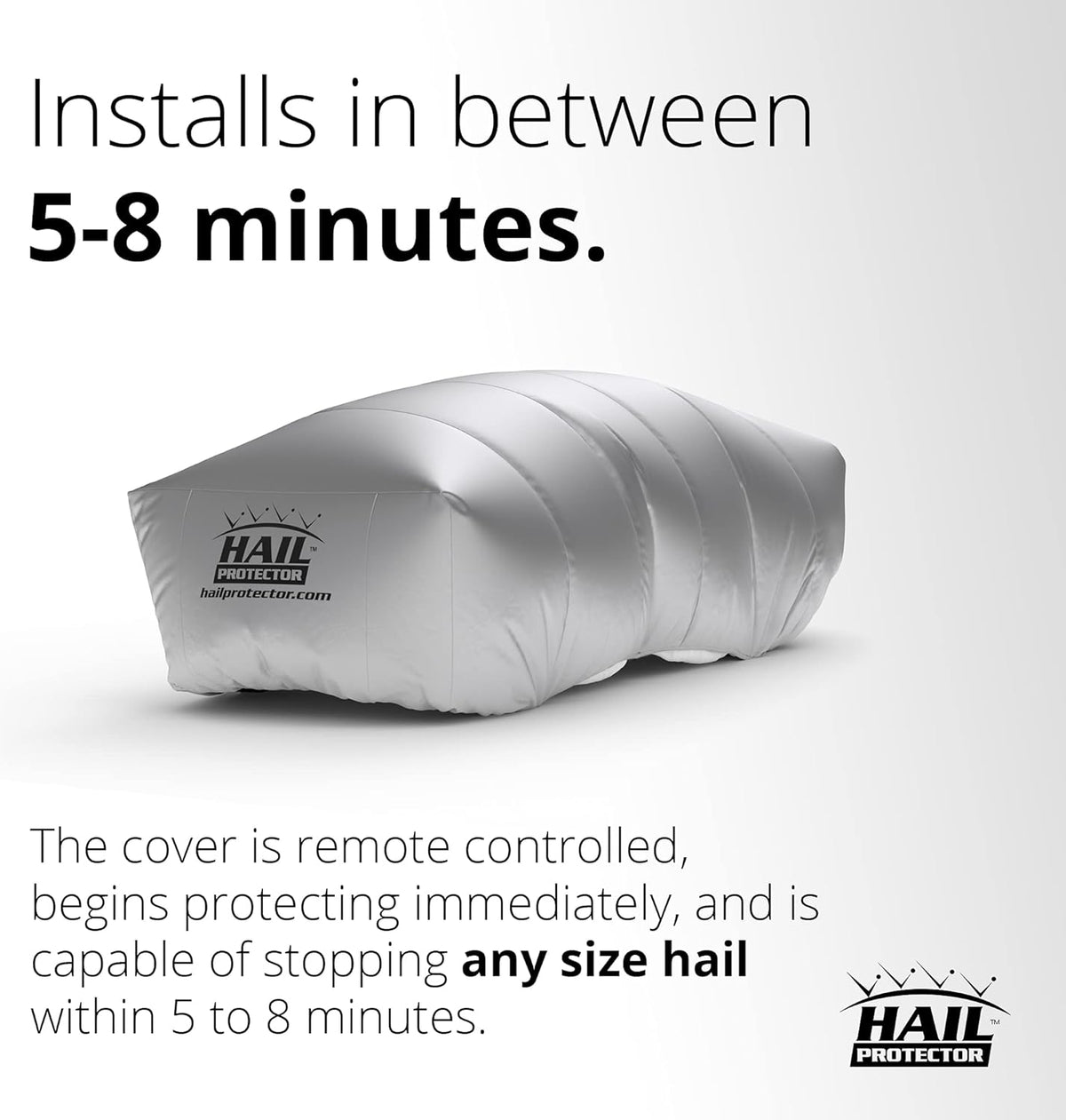 Portable Car Cover System for SUV, Truck or Van B430
