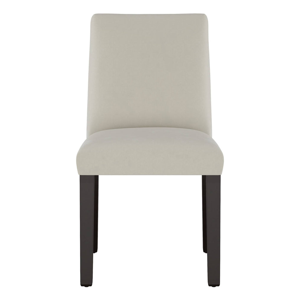 Light Gray Velvet Dining Chair V968