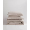 King/Cal King 100% Organic Cotton Waffle Duvet Cover Set Q8351