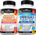 Multivitamin Capsules Plus Omega 3 Fish Oil Softgels A634613