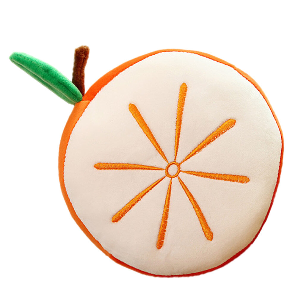 25cm Simulation Lemon Throw Pillow Plush Stuffed Toy Orange V86738
