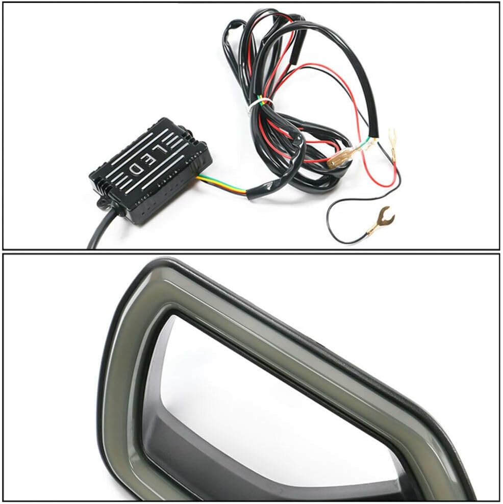 Smoked Grille Light Assembly, Front LED White & Yellow Lights, Pack of 2 K17926