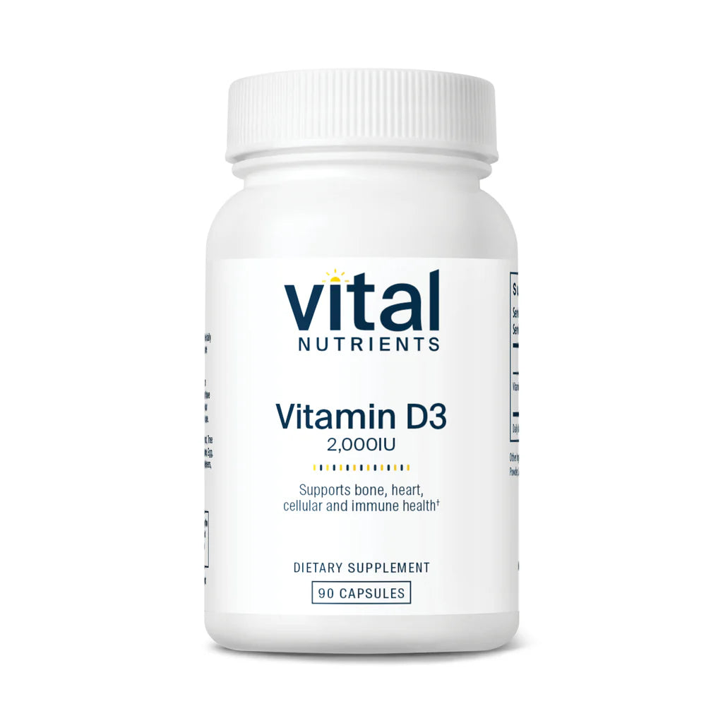 Vitamin D3 2,000 IU 90 Capsules M5950
