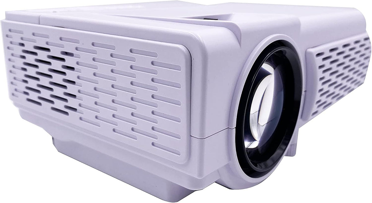 White HD LED Home Projector B7020