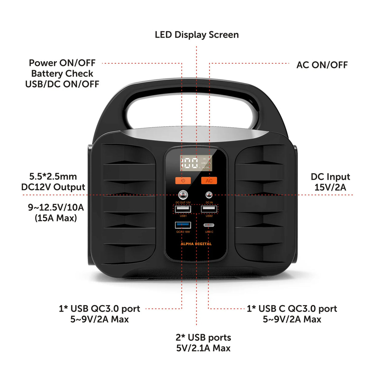 Portable Power Station Y361