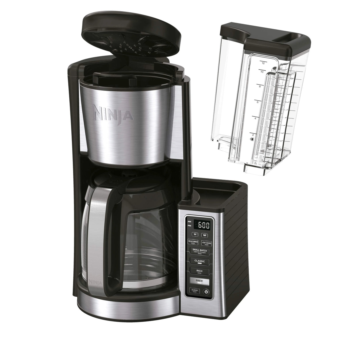 12-Cup Programmable Coffee Maker with Glass Carafe Q92706