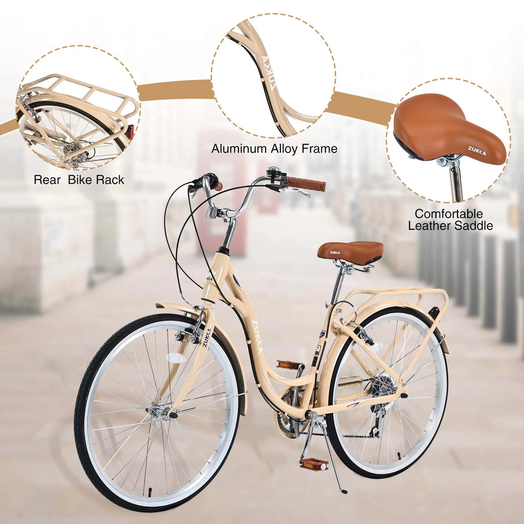 26 7 Speed Cruiser Bike Q858787