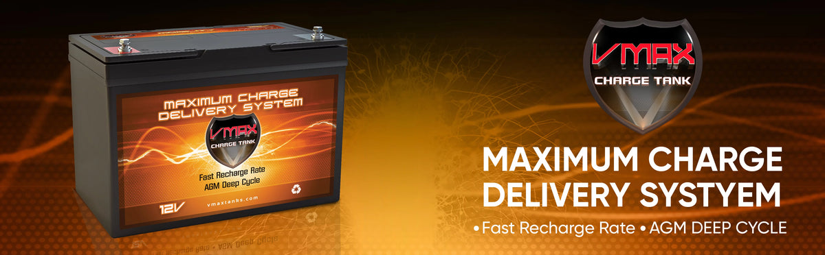 12 Volt 100Ah AGM Deep Cycle Battery O136352