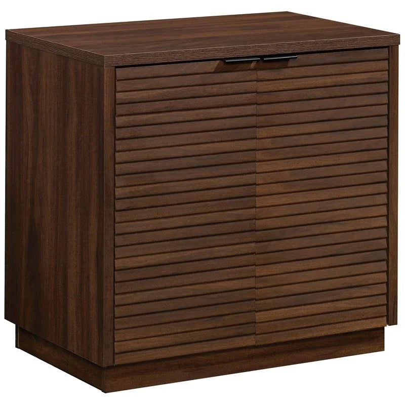 3-Piece Credenza Desk & Hutch & Utility Stand Y54418