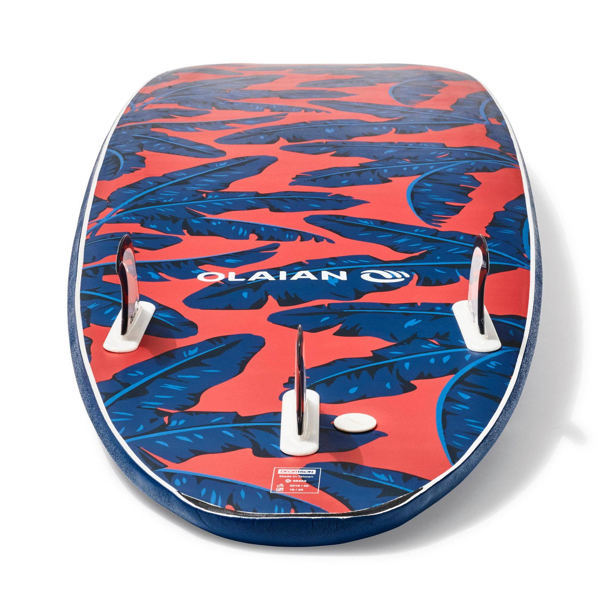 8&6x22 Foam Surfboard with Leash and 3 Fins Q90945