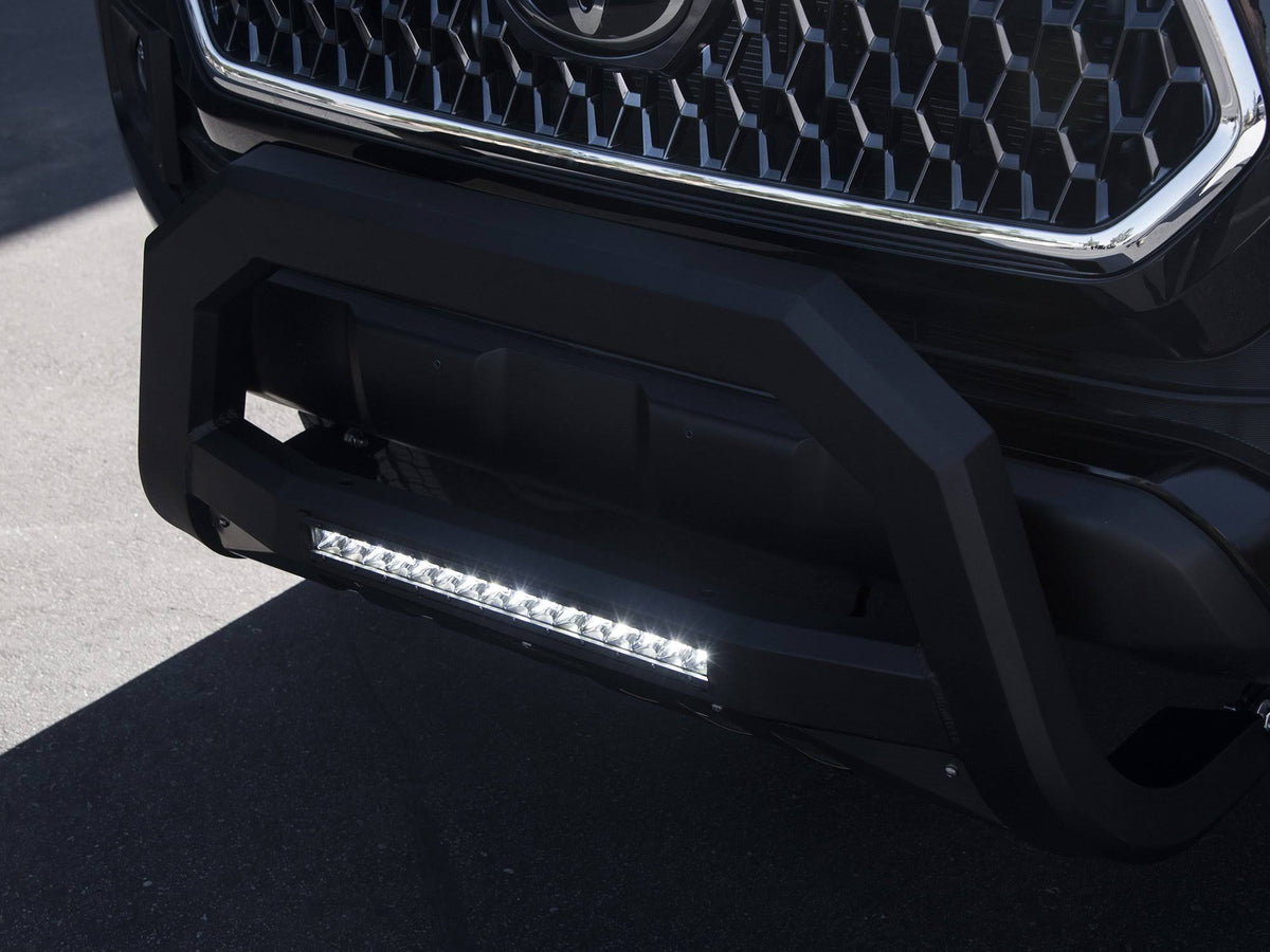 Matte Black Bull Bar with LED Y685