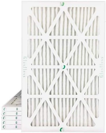 19-7/8 x 21-1/2 x 1 MERV 10 Pleated Air Filters, Box of 6 K56947