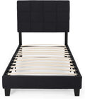 Contemporary Upholstered Platform Bed R741