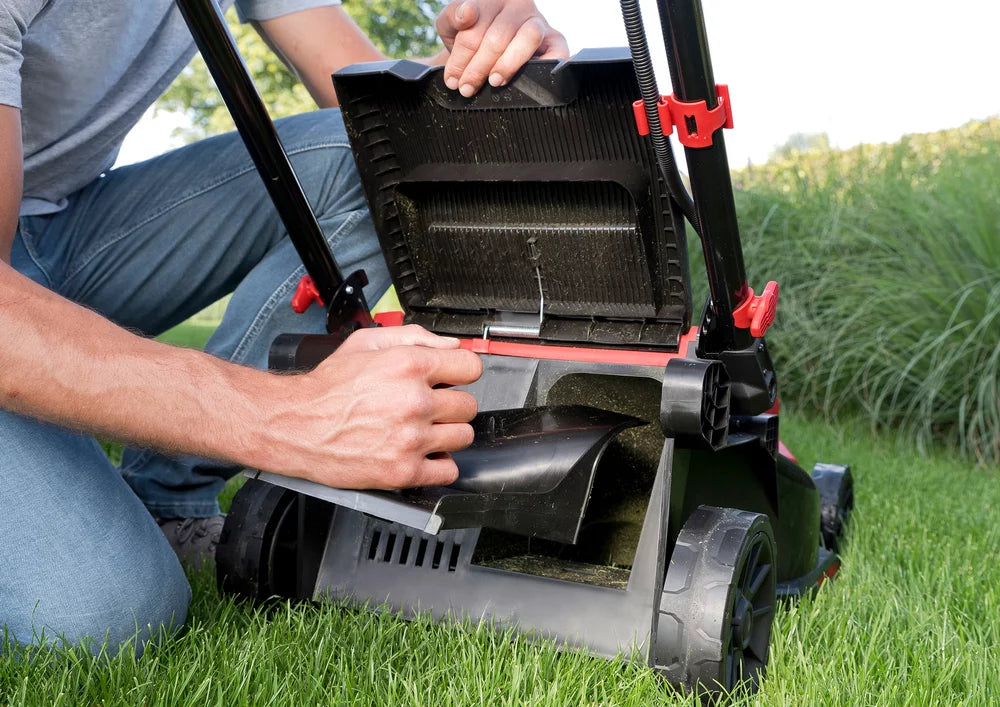 20V Brushless Lawn Mower Kit with Two 4.0 Ah Battery and Dual Port Charger F73702