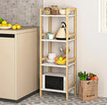 4 Tier Bamboo Storage Shelf Bookshelf G639156